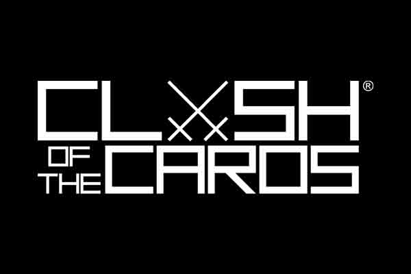 Clash of the Cards Logo in White